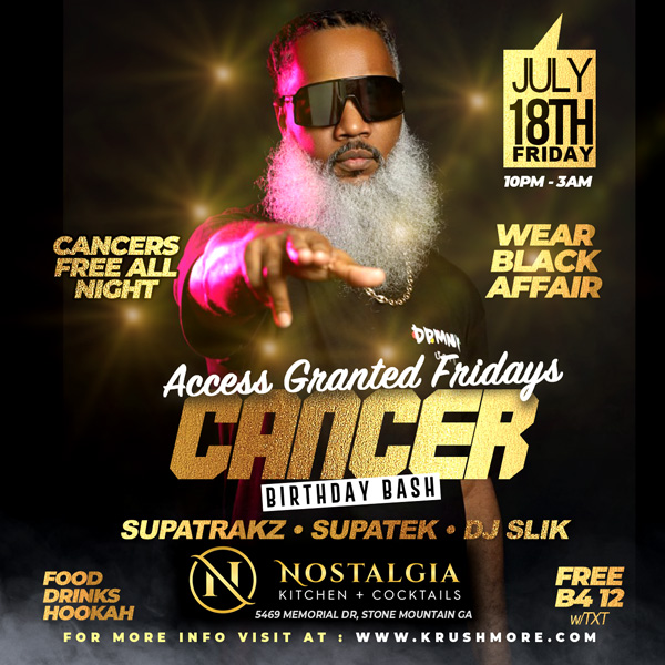 CANCER BIRTHDAY BASH