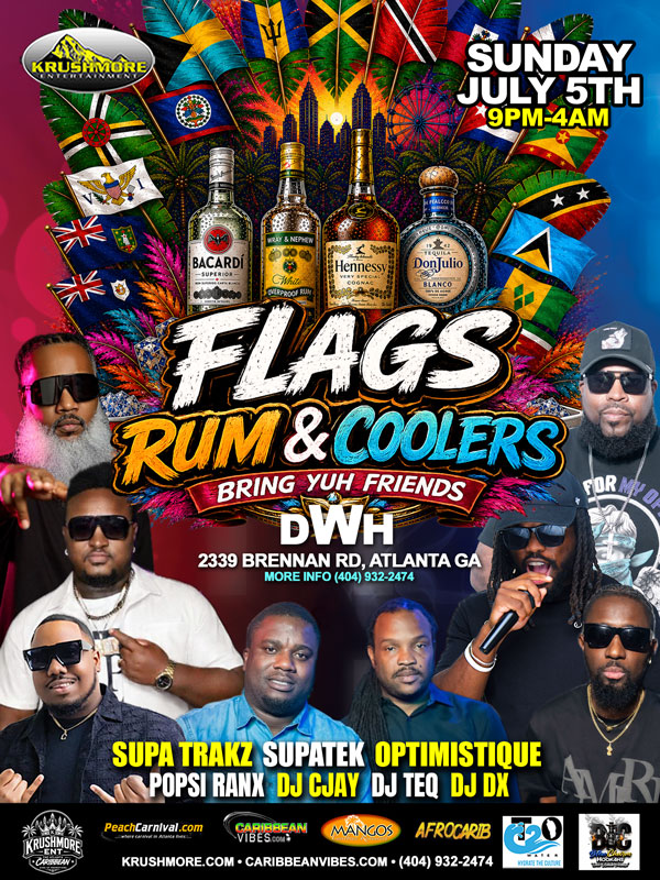 FLAGS, RUM & COOLERS
