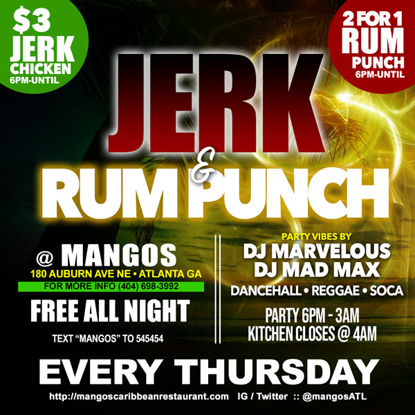 JERK & RUM PUNCH